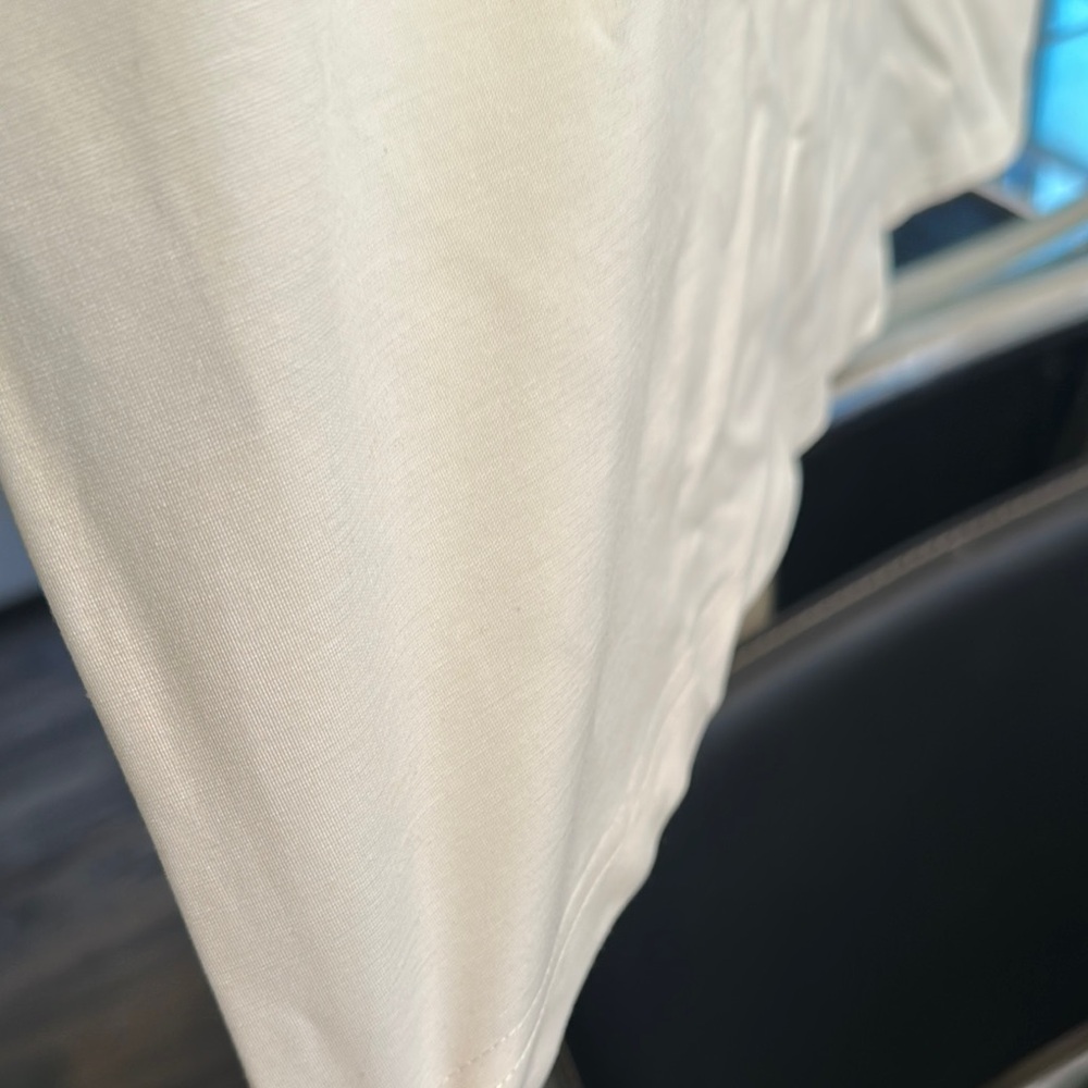 Cream Asymmetrical Ruffled Mini Dress - Picture 7 of 7